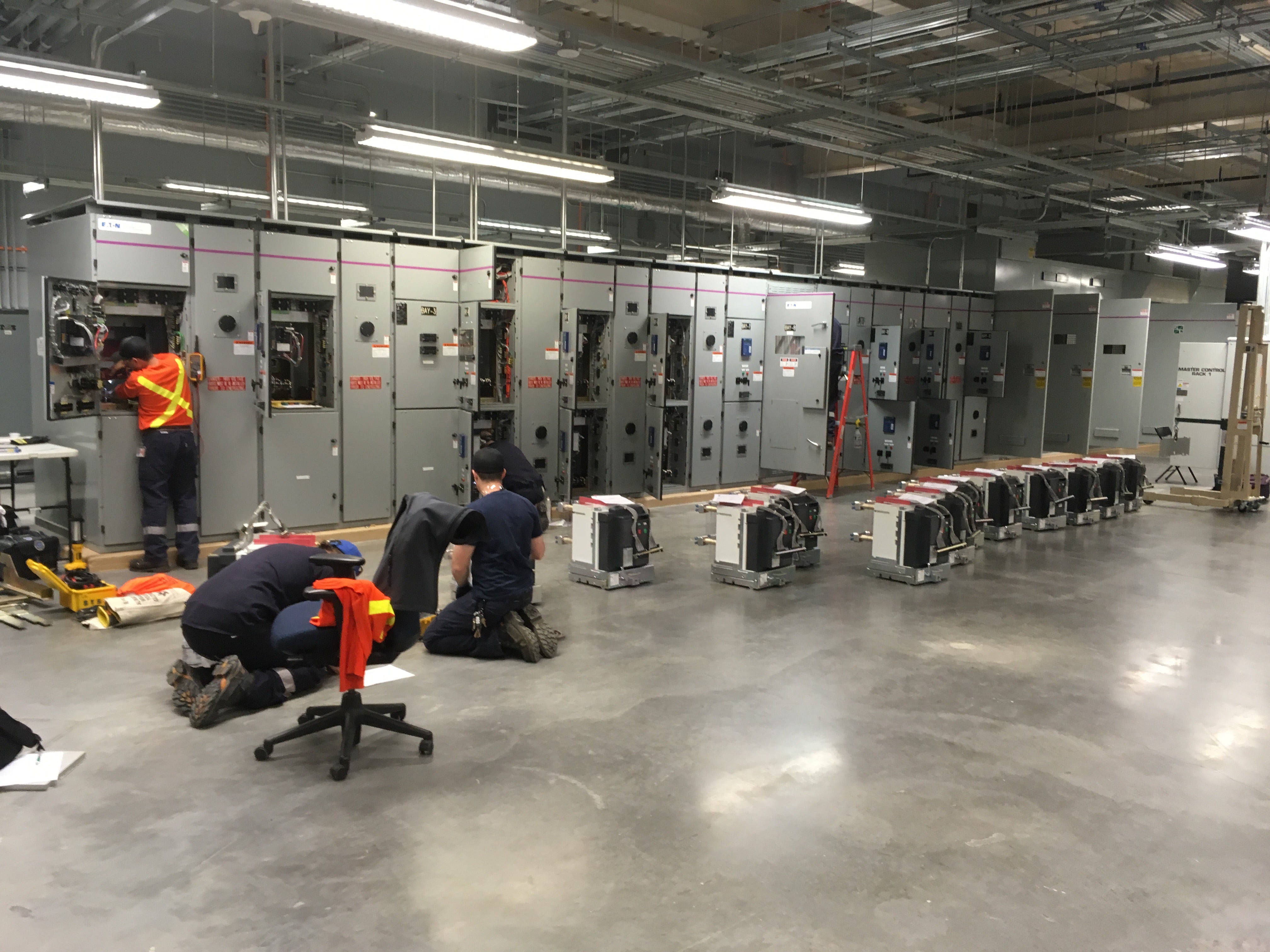 Switchgear hall