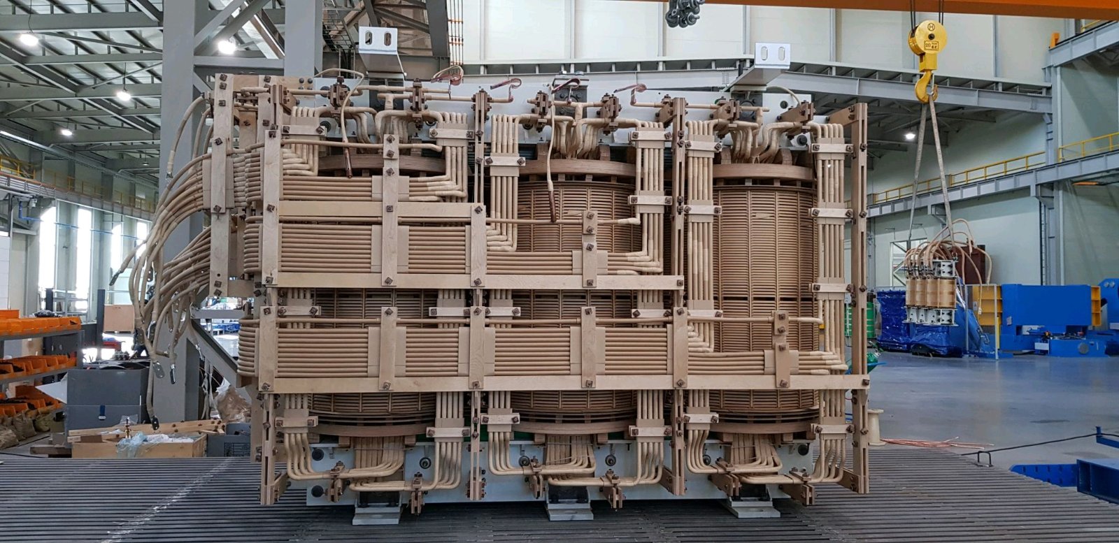 Transformer active part